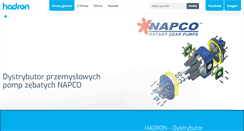 Desktop Screenshot of hadron-pompy.pl
